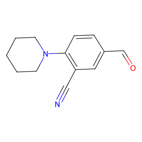 5-甲?；?2-(哌啶-1-基)苯甲腈,5-Formyl-2-(piperidin-1-yl)benzonitrile