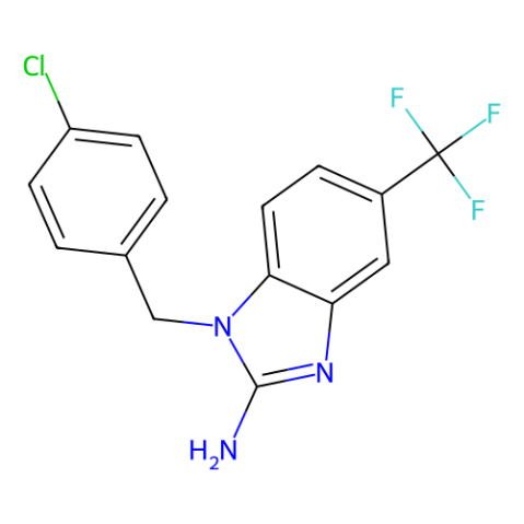 1-[(4-氯苯基)甲基]-5-(三氟甲基)苯并咪唑-2-胺(NS-638),NS-638