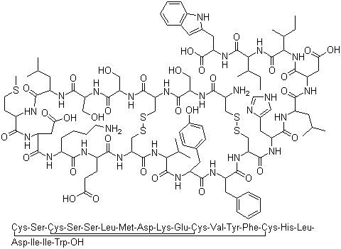 内皮素-1，醋酸盐,Endothelin 1，acetate salt