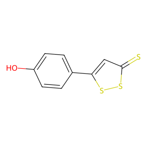 5-(4-羟基苯基)-3H-1,2-二硫杂环戊烯-3-硫酮,5-(4-Hydroxyphenyl)-3H-1,2-dithiole-3-thione