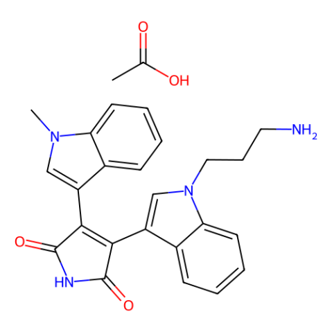 Bisindolylmaleimide VIII acetate,Bisindolylmaleimide VIII acetate