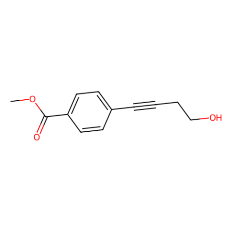 4-（4-羟基丁-1-炔基）苯甲酸甲酯,methyl 4-(4-hydroxybut-1-yn-1-yl)benzoate