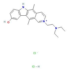 Datelliptium chloride hydrochloride,Datelliptium chloride hydrochloride