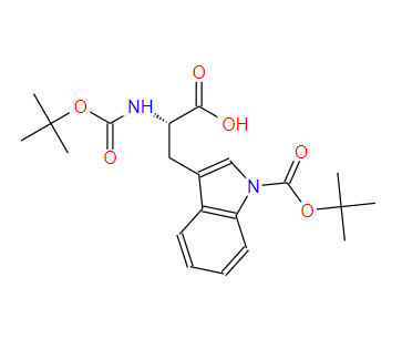 N-叔丁氧羰基-N'-叔丁氧羰基-L-色氨酸,BOC-TRP(BOC)-OH