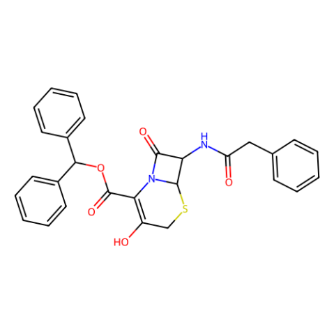 7-苯基乙酰胺-3-羟基-3-头孢烯-4-羧酸二苯甲酯,7-Phenyl acetamido-3-hydroxy-3-cephem-4-carboxylic acid diphenylmethyl ester