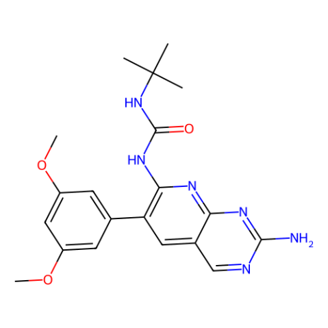PD-166866,FGFR酪氨酸激酶抑制剂,PD-166866
