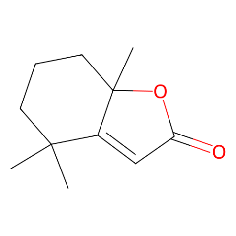 二氢猕猴桃内酯,(2,6,6-Trimethyl-2-hydroxycyclohexylidene)acetic acid lactone