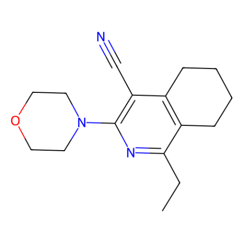 1-Ethyl-3-morpholin-4-yl-5,6,7,8-tetrahydroisoquinoline-4-carbonitrile,WAY-324099