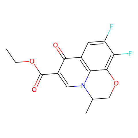 左氧氟環(huán)合酯,Ethyl (S)-9,10-difluoro-3-methyl-7-oxo-2,3-dihydro-7H-pyrido[1,2,3-de]-1,4-benzoxazine-6-carboxylate