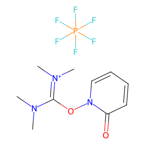 1,1,3,3-四甲基-2-(2-氧代吡啶-1(2H)-基)异脲六氟磷酸盐,[dimethylamino-(2-oxopyridin-1-yl)oxymethylidene]-dimethylazanium,hexafluorophosphate