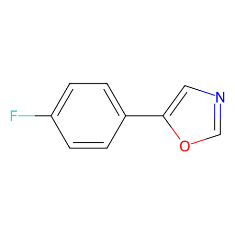 5-（4-氟苯基）-1,3-恶唑,5-(4-Fluorophenyl)-1,3-oxazole