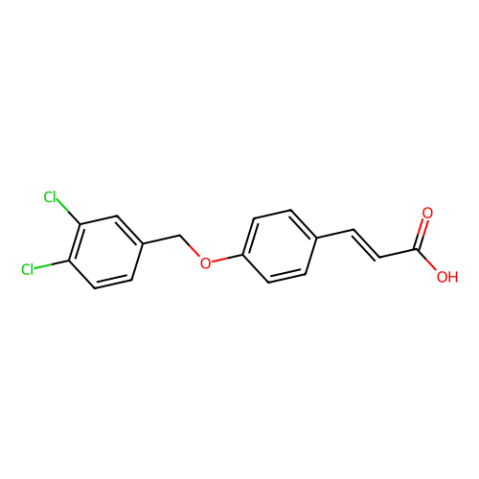 3-{4-[(3,4-二氯苄基)氧基]苯基}丙烯酸,3-{4-[(3,4-Dichlorobenzyl)oxy]phenyl}acrylic acid