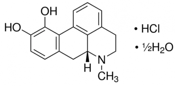 R-(?)-阿朴吗啡 盐酸盐 半水合物,R-(?)-Apomorphine hydrochloride hemihydrate