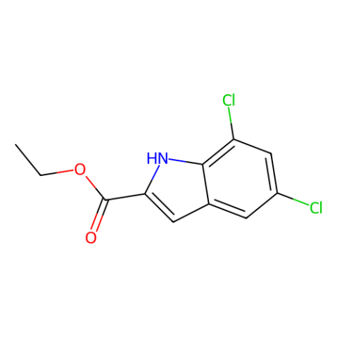 5,7-二氯-1H-吲哚-2-羧酸乙酯,Ethyl 5,7-dichloro-1H-indole-2-carboxylate