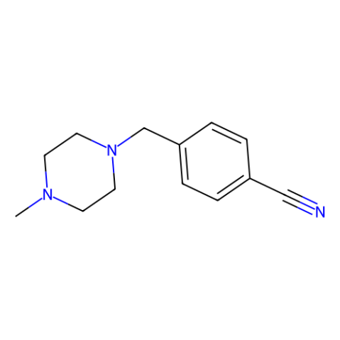 4-[（4-甲基哌嗪-1-基）甲基]芐腈,4-[(4-Methylpiperazin-1-yl)methyl]benzonitrile