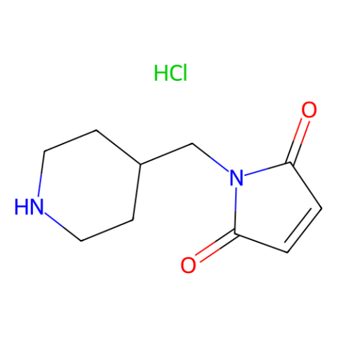 1-(哌啶-4-基甲基)-2,5-二氢-1H-吡咯-2,5-二酮盐酸盐,1-(Piperidin-4-ylmethyl)-2,5-dihydro-1H-pyrrole-2,5-dione hydrochloride