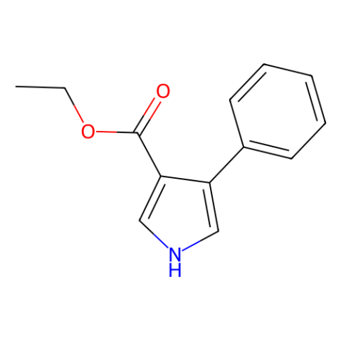 4-苯基吡咯-3-羧酸乙酯,Ethyl 4-phenylpyrrole-3-carboxylate