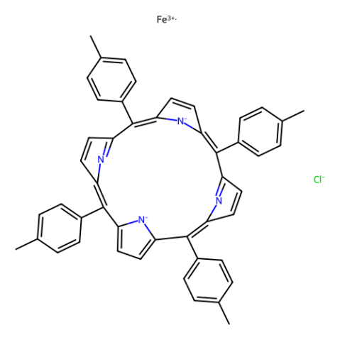 四对甲苯基卟啉铁,5,10,15,20-tetrakis(4-methylphenyl)porphyrinatoiron(III) chloride