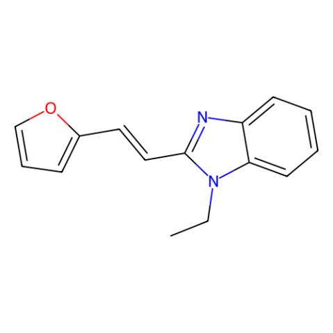 WAY-323879,1-ethyl-2-[(E)-2-(furan-2-yl)ethenyl]benzimidazole