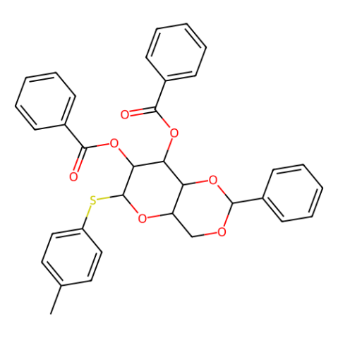 4-甲基苯基 4,6-O-苄叉-2,3-二-O-苯甲酰基-1-硫代-β-D-吡喃葡萄糖苷,4-Methylphenyl 4,6-O-Benzylidene-2,3-di-O-benzoyl-1-thio-β-D-glucopyranoside
