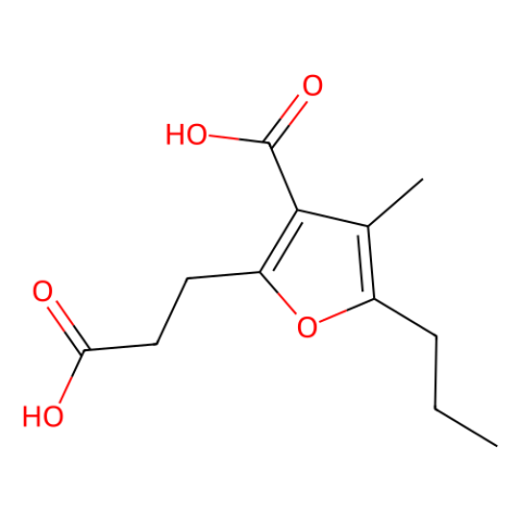 3-羧基-4-甲基-5-丙基-2-呋喃丙酸,3-Carboxy-4-methyl-5-propyl-2-furanpropanoic acid