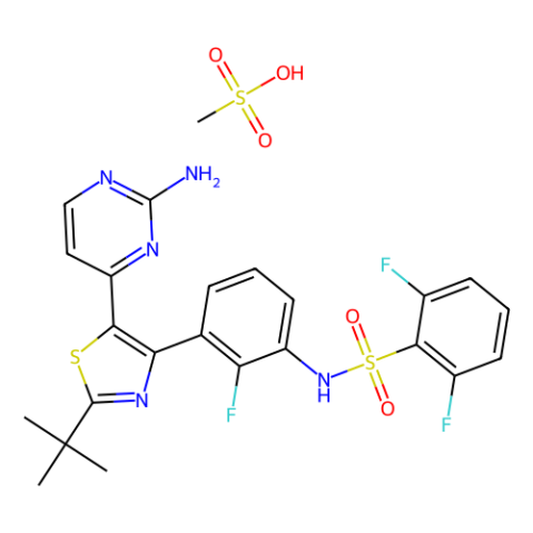 达拉菲尼甲磺酸盐,Dabrafenib mesylate