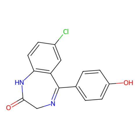7-氯-1,3-二氢-5-(4-羟基苯基)-2H-1,4-苯并二氮杂卓-2-酮,7-Chloro-1,3-Dihydro-5-(4-Hydroxyphenyl)-2H-1,4-Benzodiazepin-2-One
