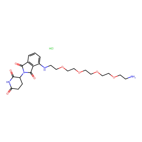 泊马度胺4'-PEG4-胺盐酸盐,Pomalidomide 4'-PEG4-amine hydrochloride