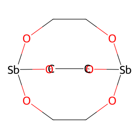 乙二醇锑,Poly(antimony ethylene glycoxide)