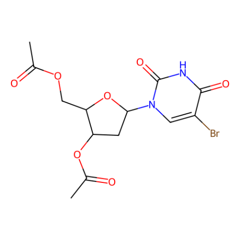 3'，5'-二-O-乙酰基-5-溴-2'-脱氧尿苷,3′, 5′-Di-O-acetyl-5-bromo-2′-deoxyuridine