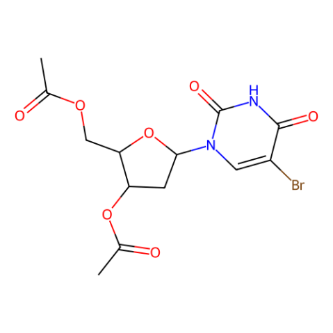 3'，5'-二-O-乙?；?5-溴-2'-脫氧尿苷,3′, 5′-Di-O-acetyl-5-bromo-2′-deoxyuridine