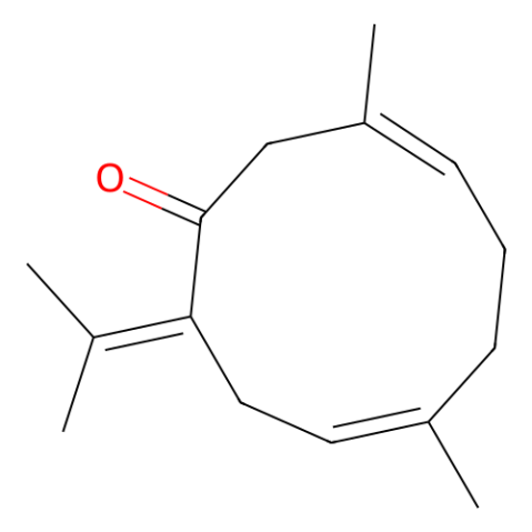 吉马酮,(E,E)-Germacra-3,7(11),9-trien-6-one