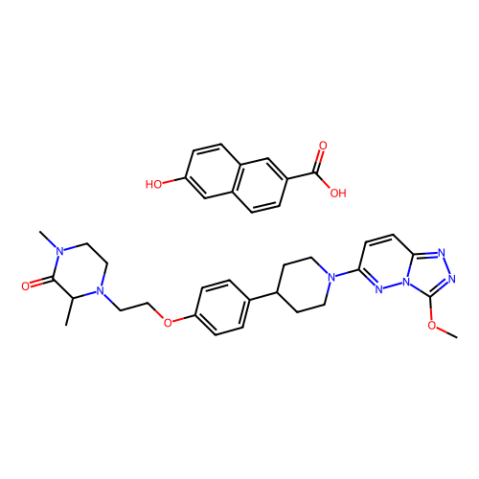 AZD-5153 6-hydroxy-2-naphthoic acid,AZD-5153 6-hydroxy-2-naphthoic acid