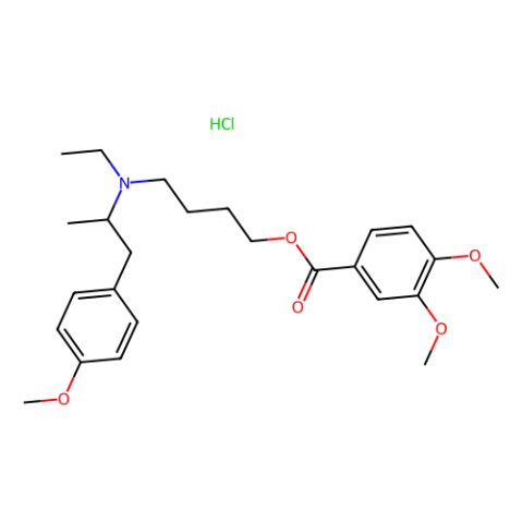 美贝维林盐酸盐,Mebeverine hydrochloride