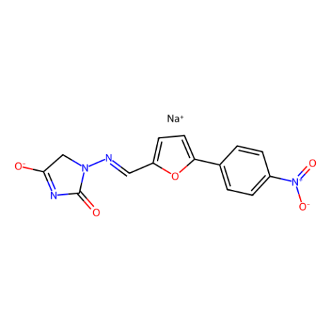 丹曲林 钠盐,Dantrolene sodium salt