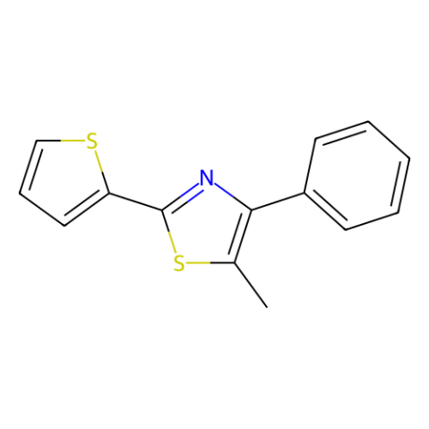 5-甲基-4-苯基-2-(2-噻吩基)噻唑,5-Methyl-4-Phenyl-2-(2-thienyl)-thiazole