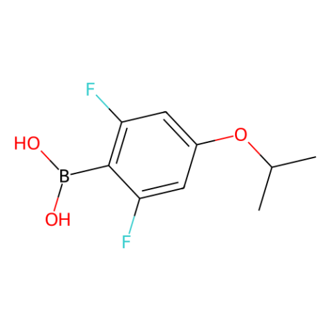 (2,6-二氟-4-异丙氧基苯基)硼酸 （含不等量的酸酐）,(2,6-Difluoro-4-isopropoxyphenyl)boronic acid (contains varying amounts of Anhydride)