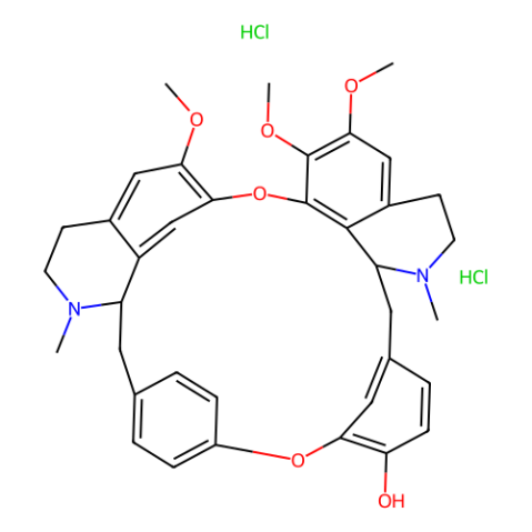 鹽酸小檗胺,Berbamine dihydrochloride