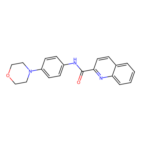 N-[4-(morpholin-4-yl)phenyl]quinoline-2-carboxamide,N-[4-(morpholin-4-yl)phenyl]quinoline-2-carboxamide