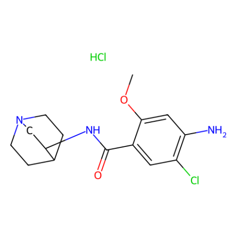 Zacopride hydrochloride,5-HT3拮抗剂,Zacopride hydrochloride