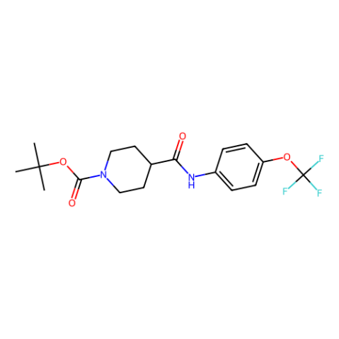 4-{[4-(三氟甲氧基)苯基]氨基甲酰基}哌啶-1-羧酸叔丁酯,Tert-butyl 4-{[4-(trifluoromethoxy)phenyl]carbamoyl}piperidine-1-carboxylate