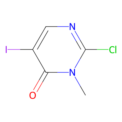 2-氯-5-碘-3-甲基嘧啶-4(3H)-酮,2-Chloro-5-iodo-3-methylpyrimidin-4(3H)-one