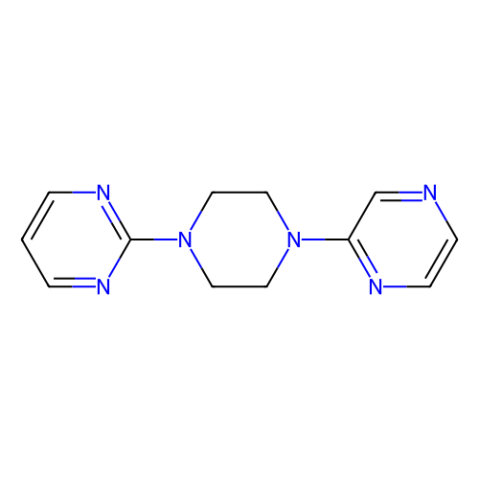 1-(Pyrazine-2-yl)-4-(pyrimidine-2-yl)piperazine,1-(Pyrazine-2-yl)-4-(pyrimidine-2-yl)piperazine