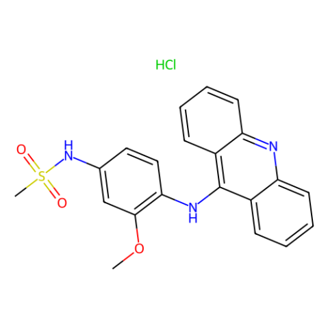 盐酸胺苯吖啶,Amsacrine hydrochloride