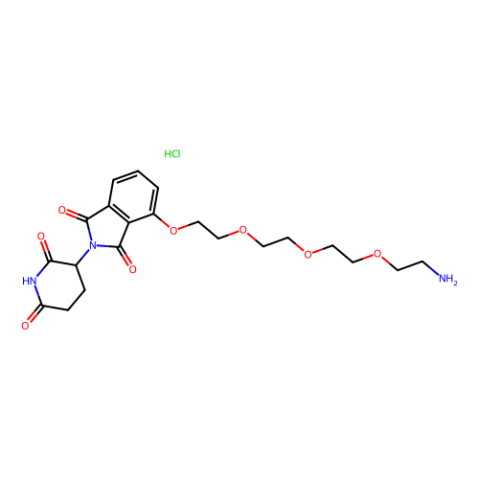 沙利度胺4'-醚-PEG3-胺盐酸盐,Thalidomide-PEG4-NH2 hydrochloride