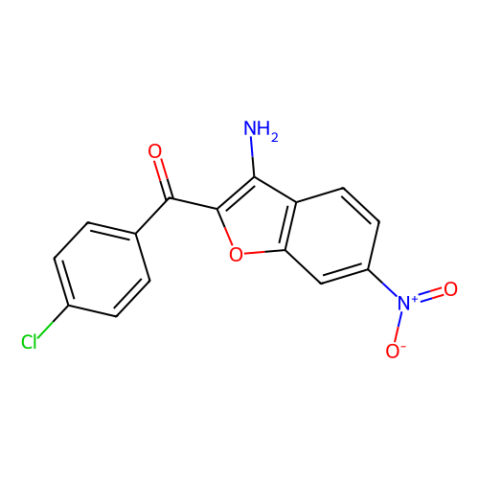 3-氨基-2-（4-氯苯甲酰基）-6-硝基苯并呋喃,3-Amino-2-(4-chlorobenzoyl)-6-nitrobenzofuran