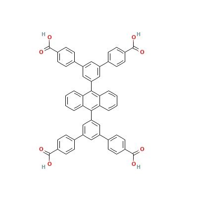 5',5''''-(蒽-9,10-二基)双(([1,1':3',1''-三联苯]-4,4''-二羧酸)),5',5''''-(Anthracene-9,10-diyl)bis(([1,1':3',1''-terphenyl]-4,4''-dicarboxylic acid))