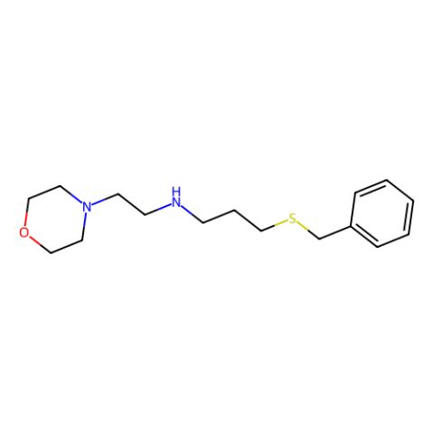 3-（芐硫基）-N-（2-嗎啉代乙基）丙-1-胺,3-(Benzylthio)-N-(2-morpholinoethyl)propan-1-amine