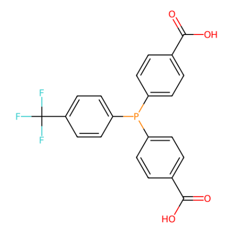 雙(4-羧基苯基)(4-三氟甲基苯基)膦,Bis(4-carboxyphenyl)(4-trifluoromethylphenyl)phosphine