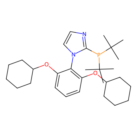 1-[2，6-双（环己氧基）苯基]-2-（二叔丁基膦酰基）-1H-咪唑,1-[2,6-Bis(cyclohexyloxy)phenyl]-2-(di-tertbutylphosphaneyl)-1H-imidazole